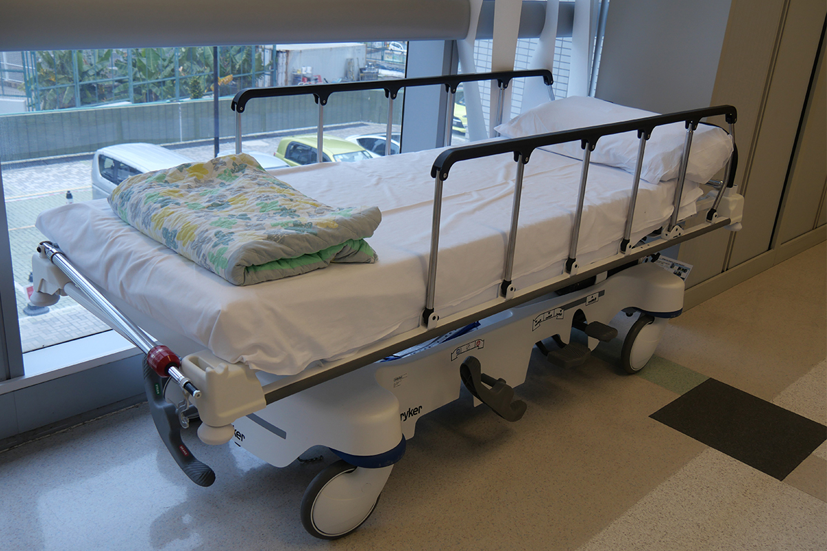 Semi-Electric Hospital Bed
