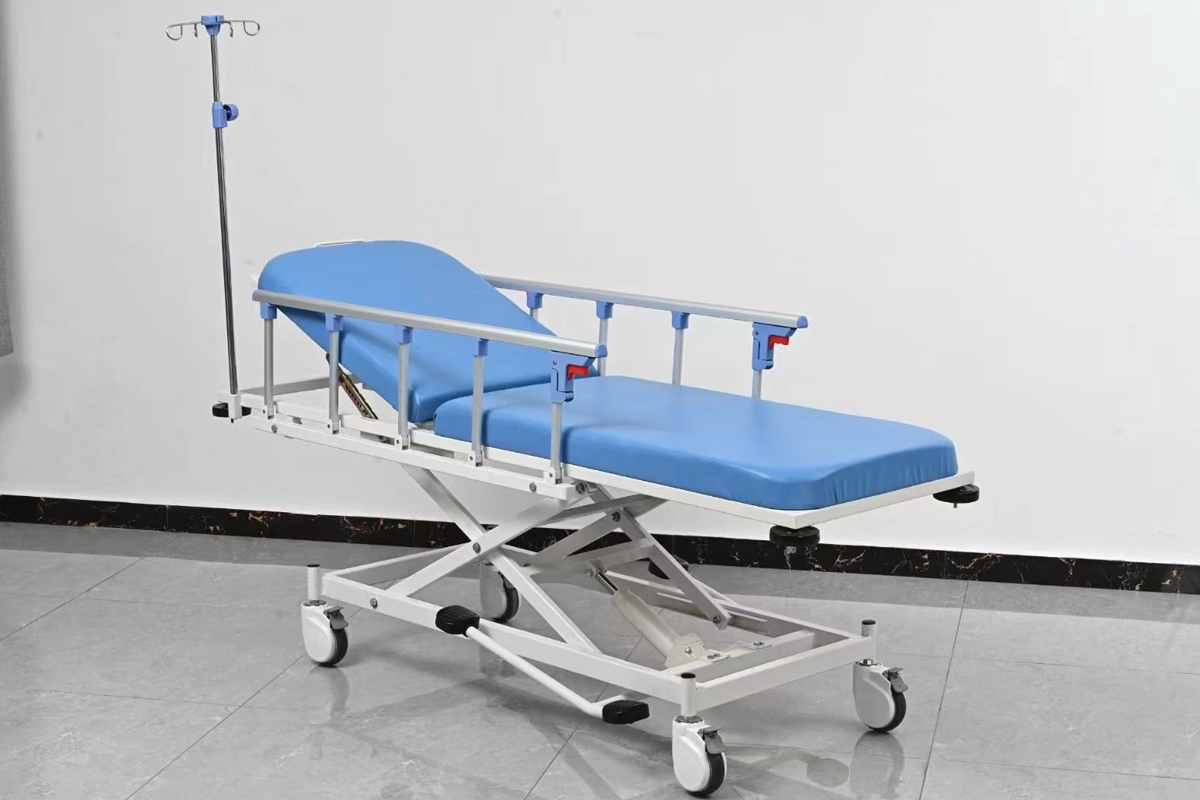 Hospital And Patient Stretcher